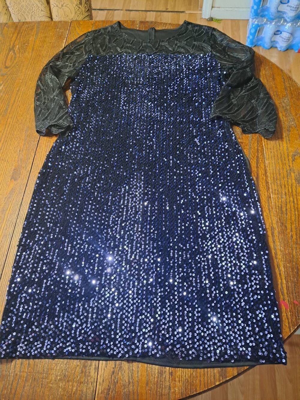 New Fit Like 2X Sequin Lace Bodycon Party Prom Homecoming Special Occasion Dress